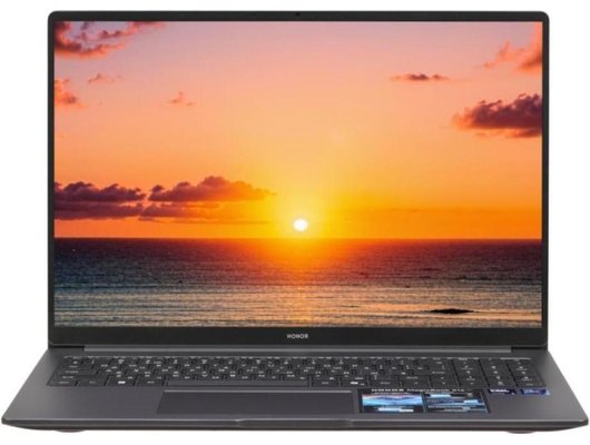 Ноутбук Honor MagicBook X16/5301APLM/Ryzen 5-6600H/16Gb/512Gb/16 FHD IPS/DOS серый